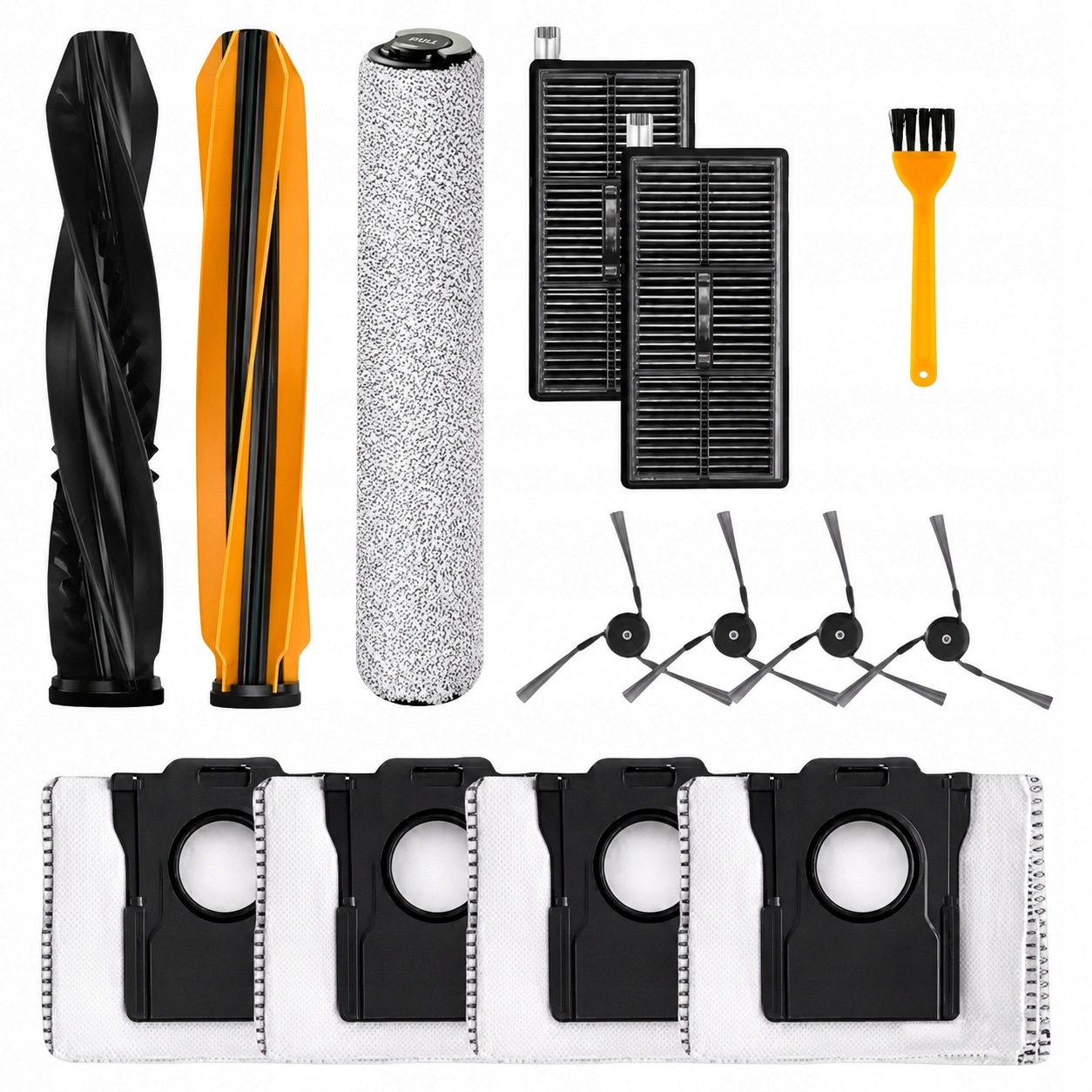 Sada mopovacích kartáčů, filtrační sáčky pro Dreame Aqua 10 Ultra Roller Complete
