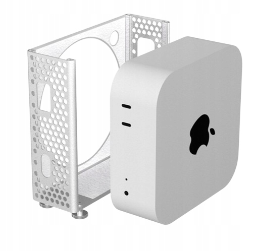 Kovové Počítačová Skříň Pro Apple Mac Mini Aluminium S Protiskluzovou Základnou