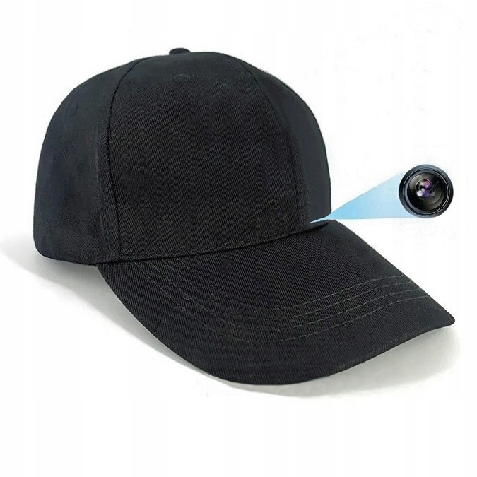 Mini kamera Onshop Full HD w czapce z daszkiem Wi-Fi