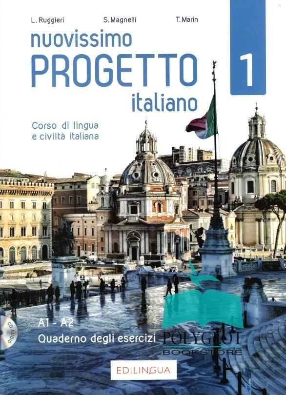 PROGETTO ITALIANO NUOVISSIMO 1 ĆW. + CD A1-A2 L...
