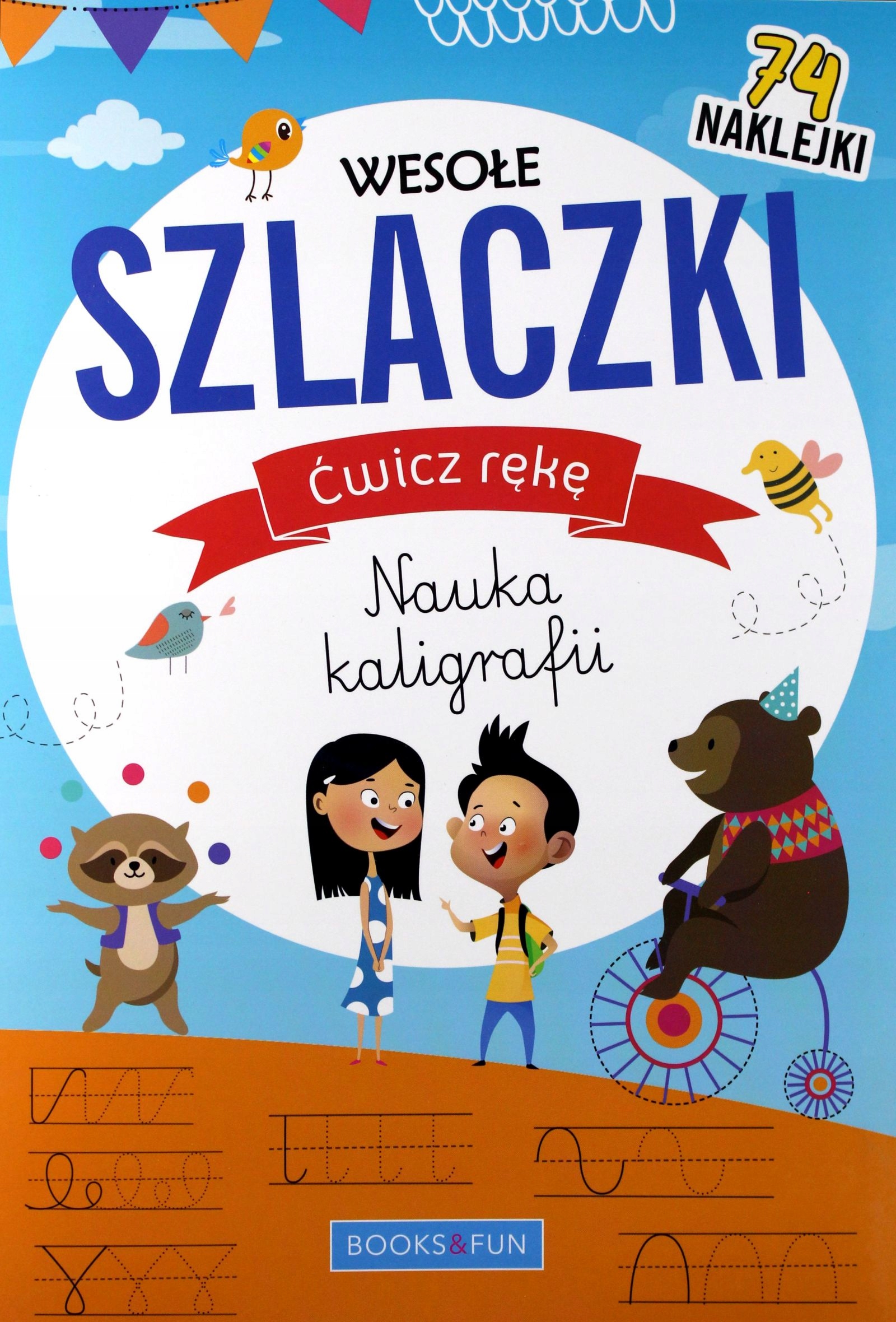 Wesołe Szlaczki. Ćwicz Rękę. Nauka Kaligrafii Ksią