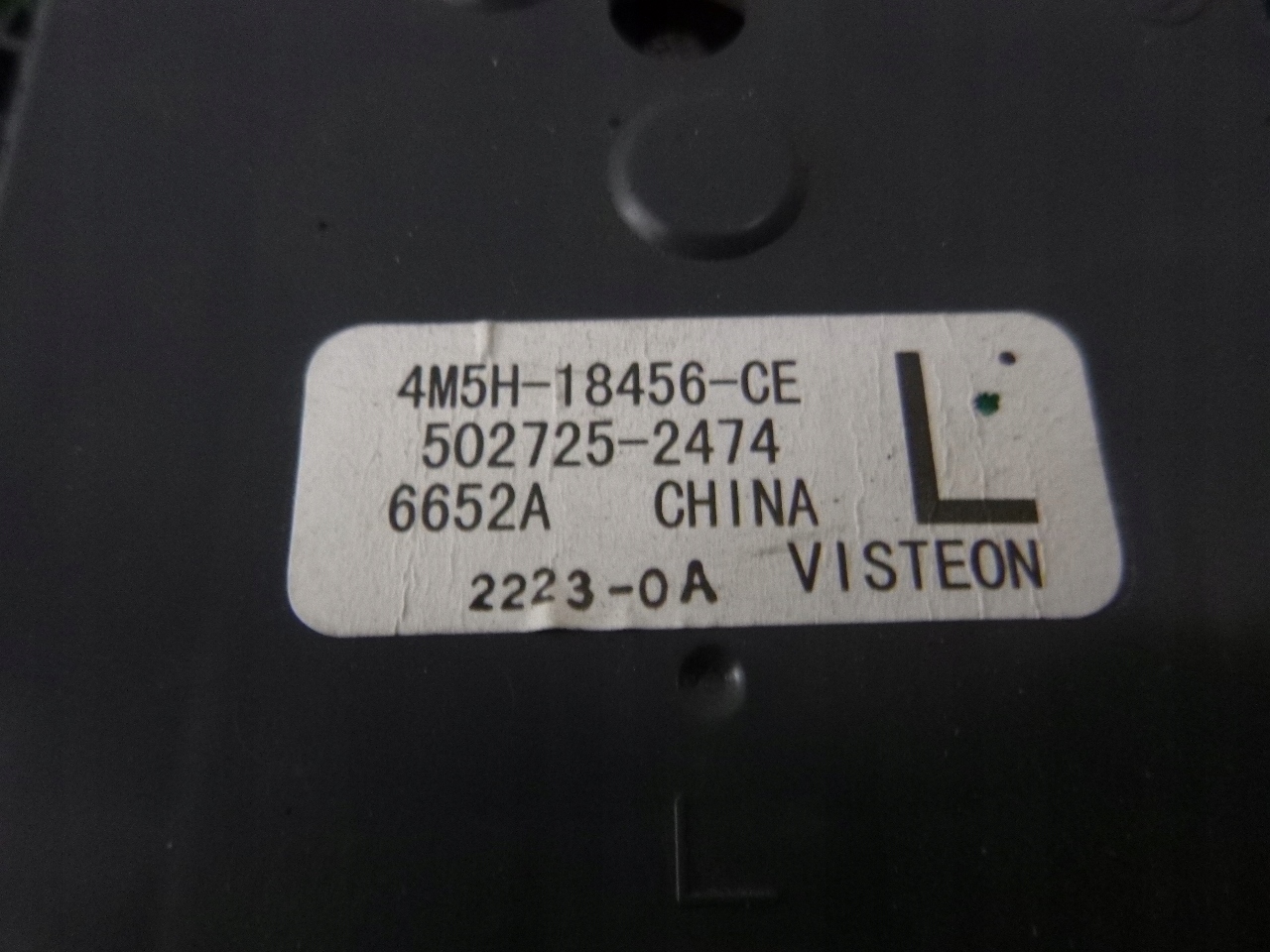 VOLVO V40 II 12- heating air conditioning devices 4M5H-18456-CE