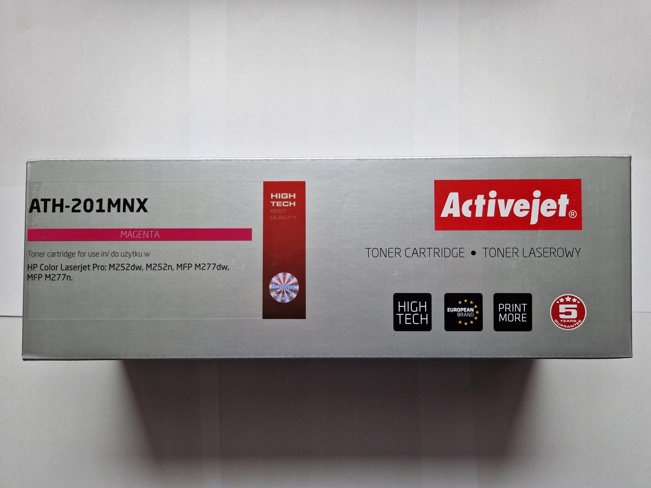 Toner Activejet Hp ATH-201MNX CF403X 201 Magenta XL