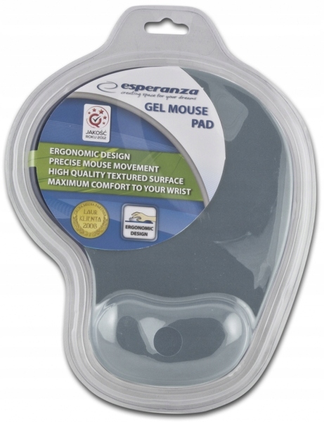 

Esperanza Podkładka Żelowa Pod Mysz Szara