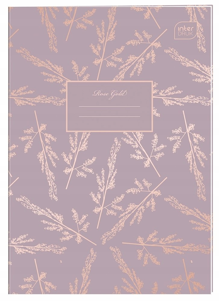 

Zeszyt Interdruk A4 60 Kratka Metallic Rose Gold