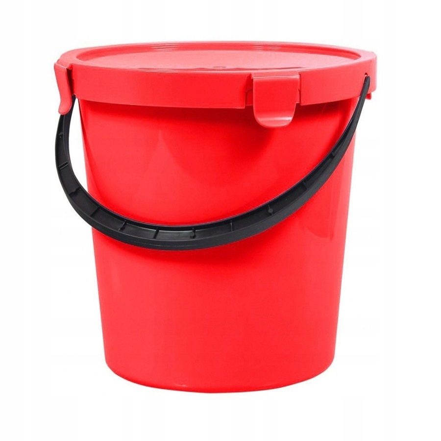 

Berry Wiadro z pokrywą 5L czerwony 6078-92