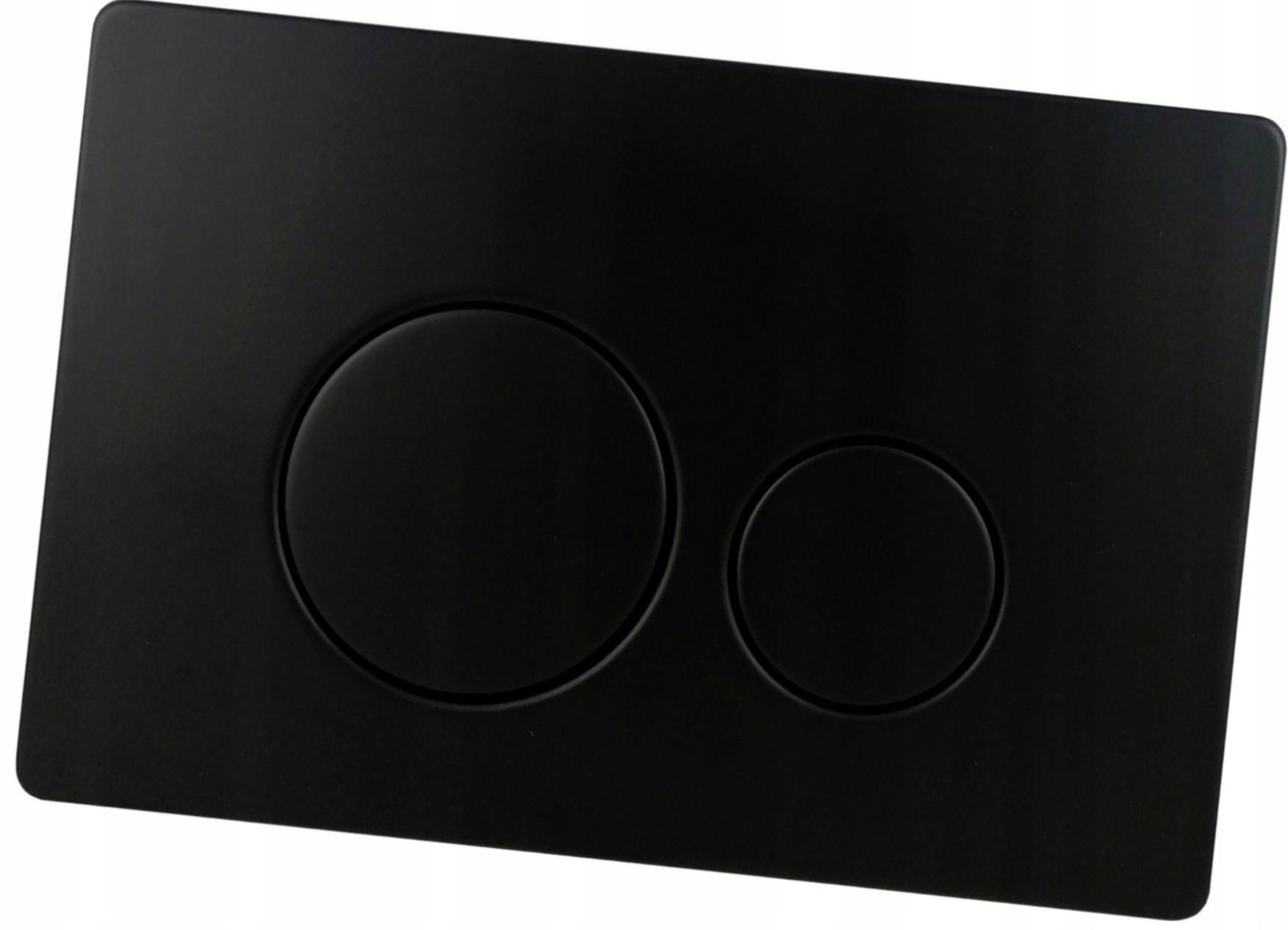 Splachovacie tlačidlo D z čiernej ocele pre Wc Alcaplast Delfin Alcadrain Onnline