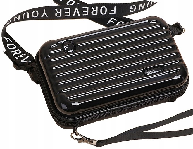 

twarda kosmetyczka torebka Mini na ramię Pcv zamek
