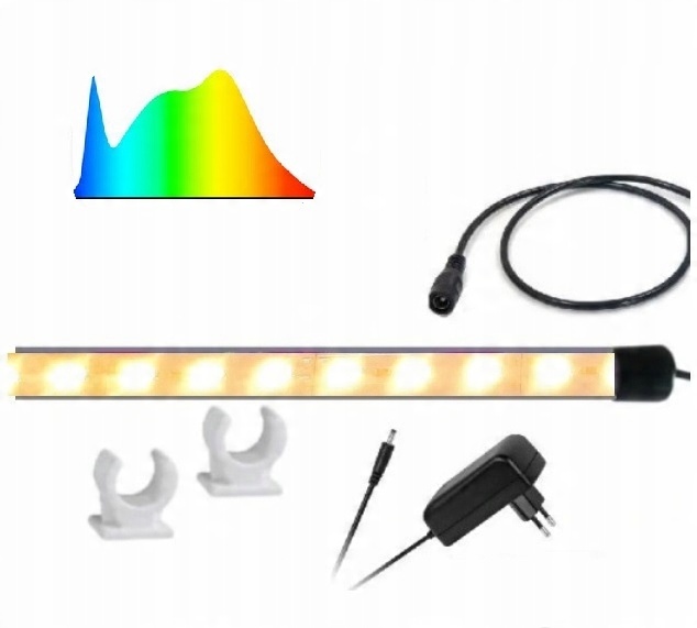 

lampa świetlówka led 5630 70 cm. żółta 60W RA80