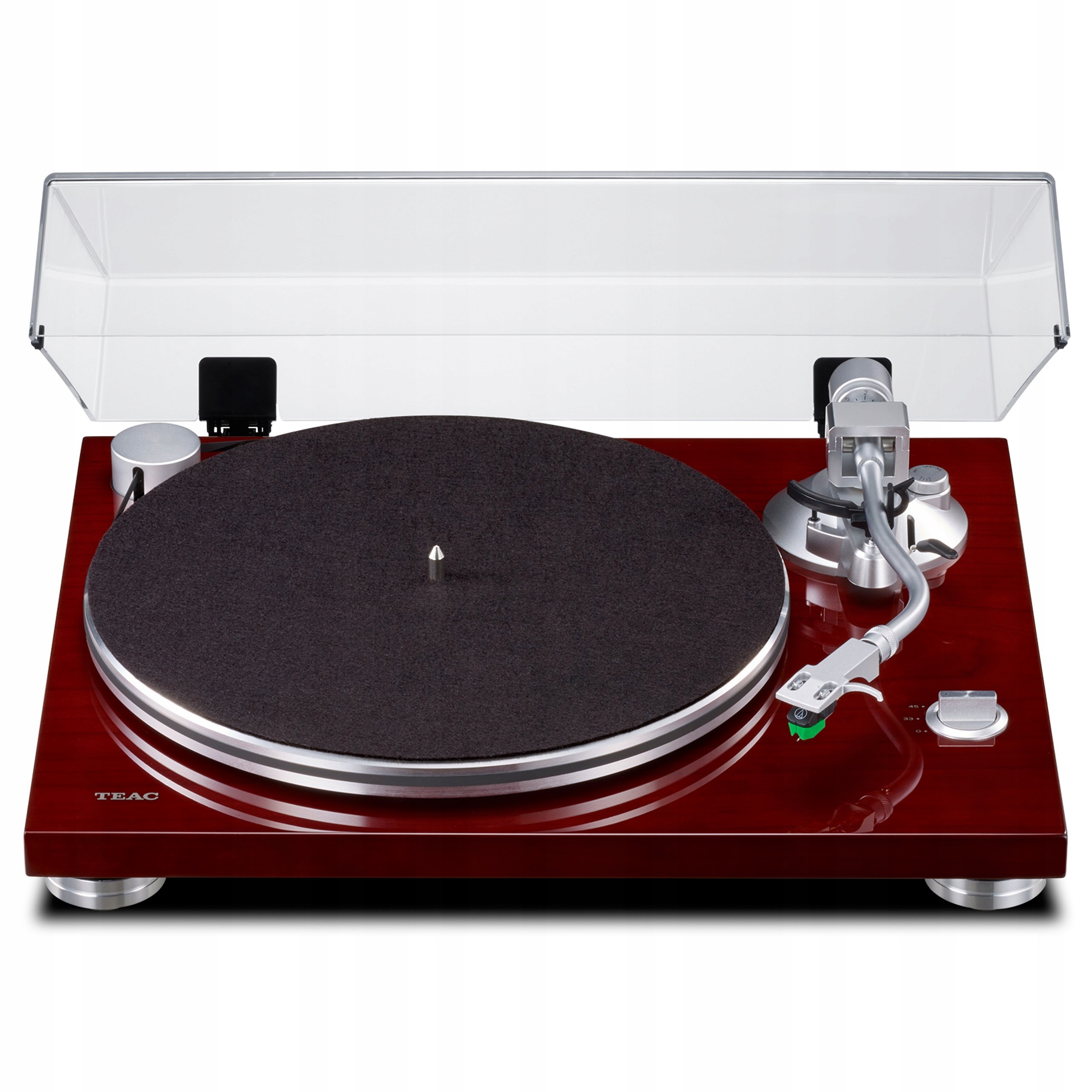 Teac TN-3B-SE Gramofon Z Przedwzmacniaczem Phono MM Napęd Paskowy Cherry