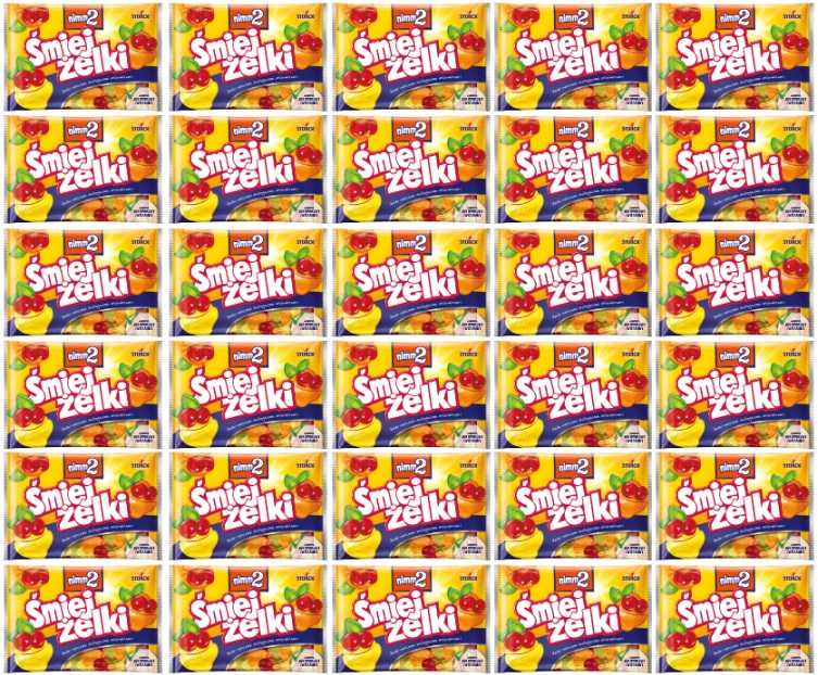 30x 100g NIMM2 Śmiejżelki owocowe Karton
