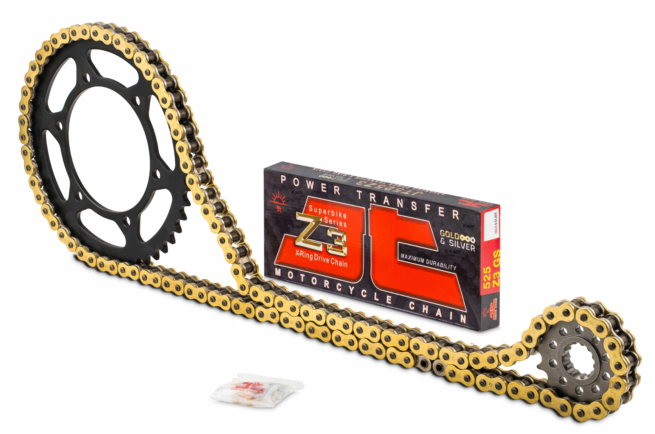 Sada pohonů Honda XL 650 Transalp Ozubení Řetěz Moc Zvmx Z3 Gold