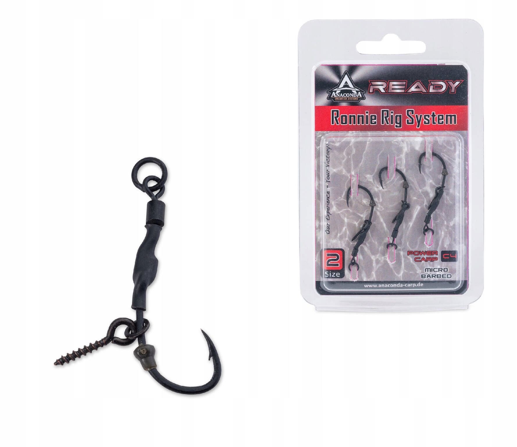 Haki Anaconda Ready Ronnie Rig System Power Carp 6