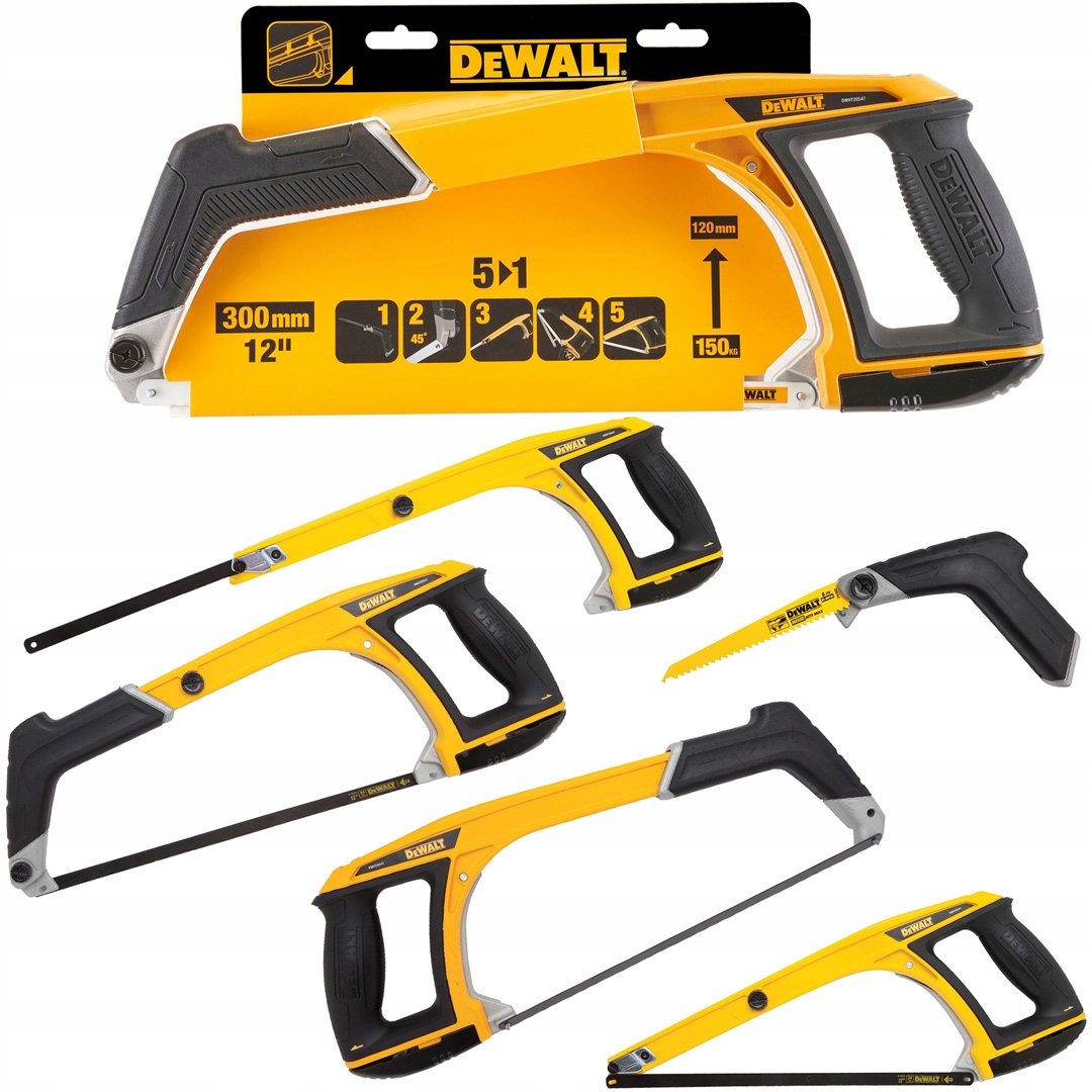 

Ręczna piła do metalu 300mm 5w1 DeWALT DWHT0-20547