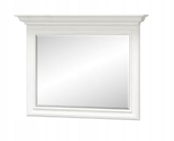 LUSTRO ŚCIENNE Mebelbos Irys Prostokątne 103x77 cm Sosna Anderson Rama MDF