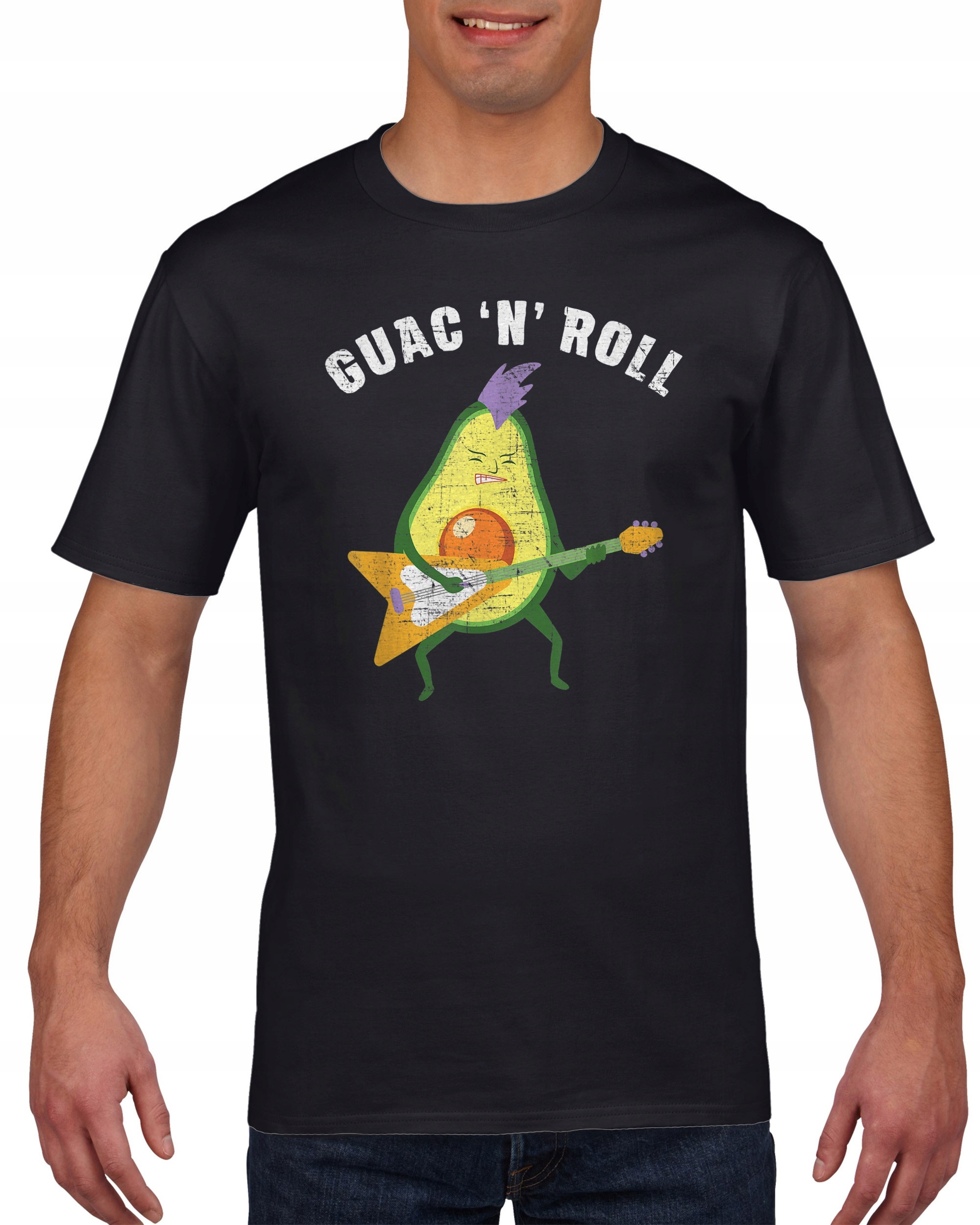 

Koszulka męska Guac and roll awokado L