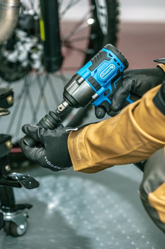 HOGERT KLUCZ UDAROWY AKUMULATOROWY DO KÓŁ 1/2" 400Nm 20V 2.0Ah Högert Rodzaj silnika silnik bezszczotkowy