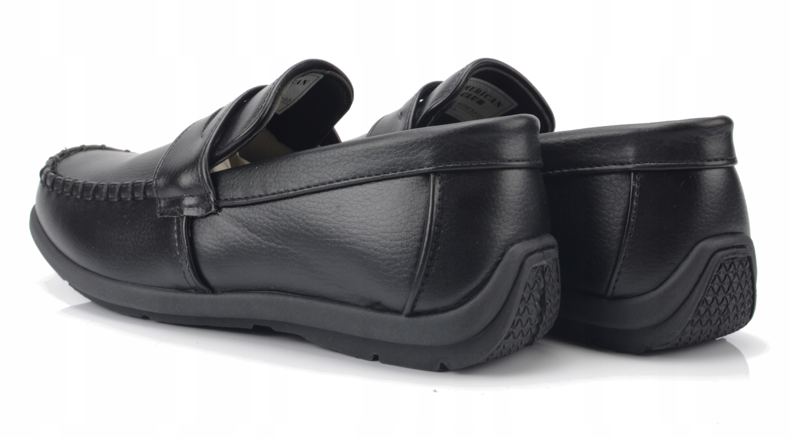 BUTY MOKASYNY KOMUNIJNE CZARNE CHŁOPIĘCE 37 Płeć chłopcy