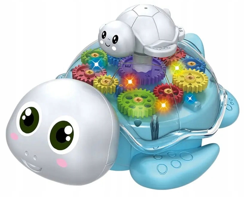 ŻÓŁW ŚWIECĄCY Z DŹWIĘKIEM JEŻDZĄCY INTERAKTYWNY EAN (GTIN) 5904326428232