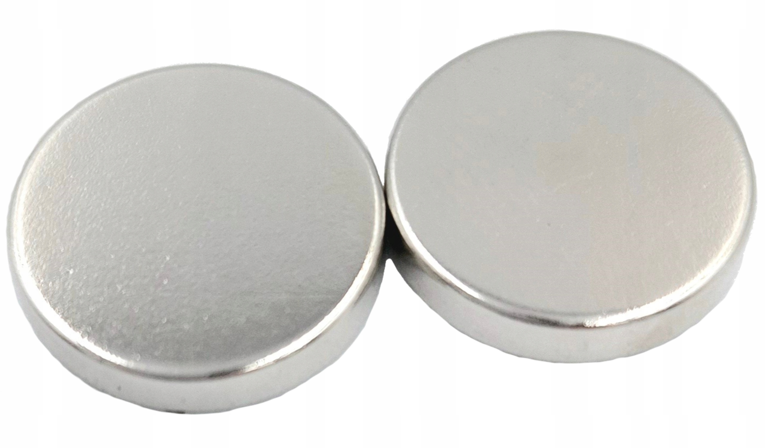 MAGNES NEODYMOWY MOCNY WALCOWY 15x3 - ZESTAW 10 SZTUK / MAGNESY NEODYMOWE / Marka Grami