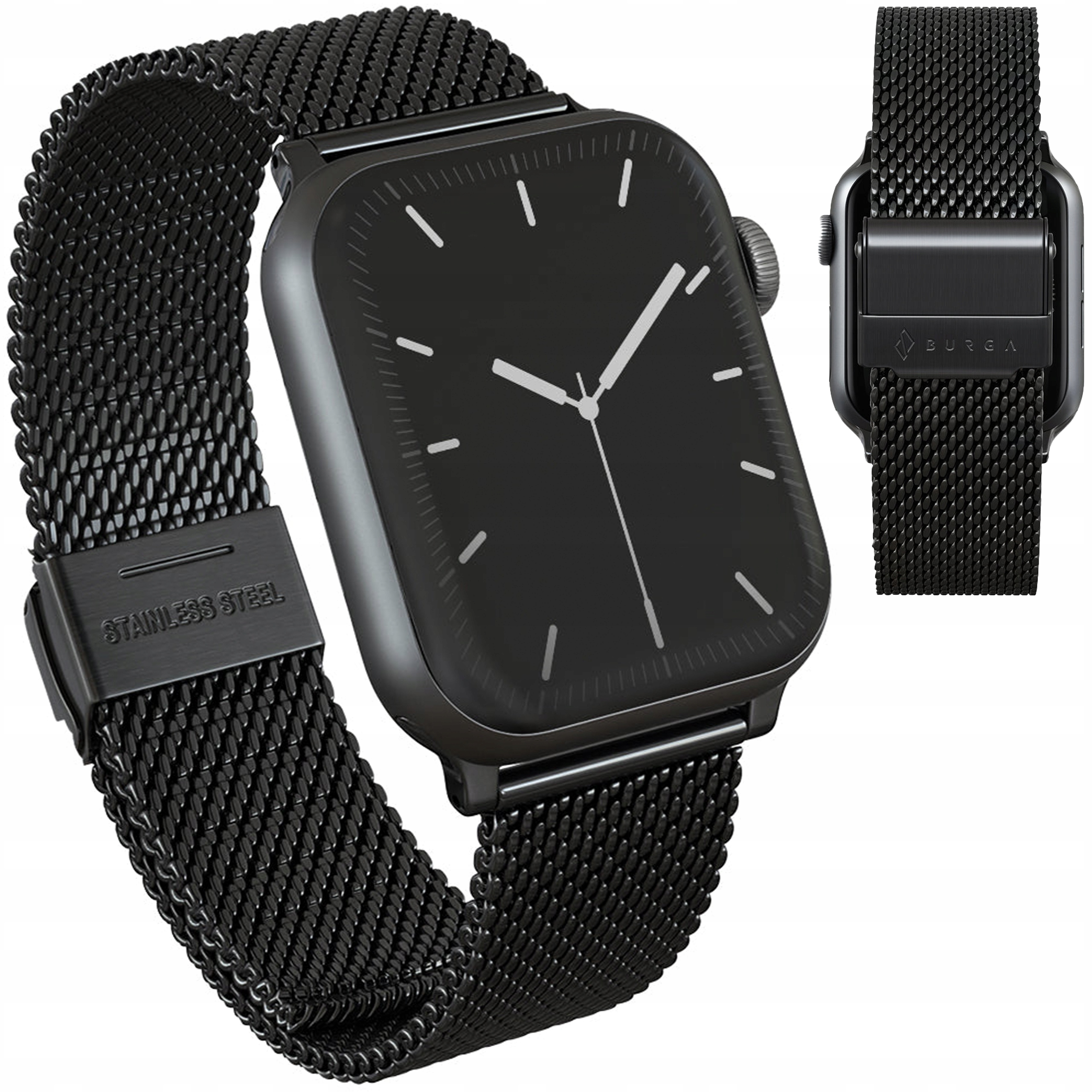 Burga Mesh Elegance Band – Náramek pro Apple Watch 49 46 45 44 mm