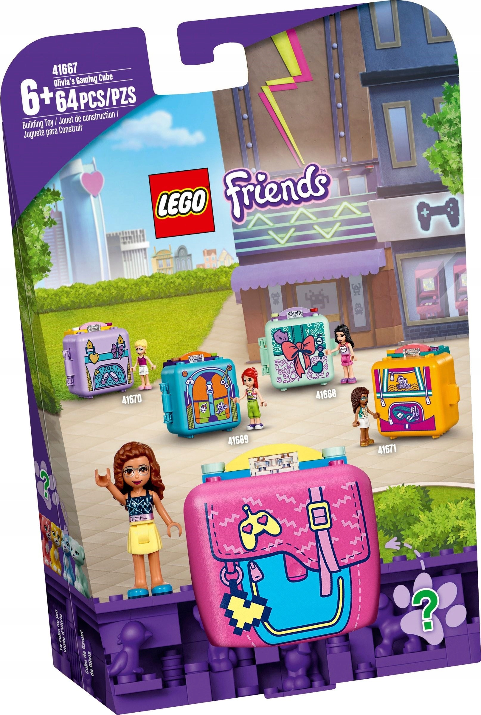 Lego Friends 41667 Lego 41667 Friends Kostka Gier Olivii