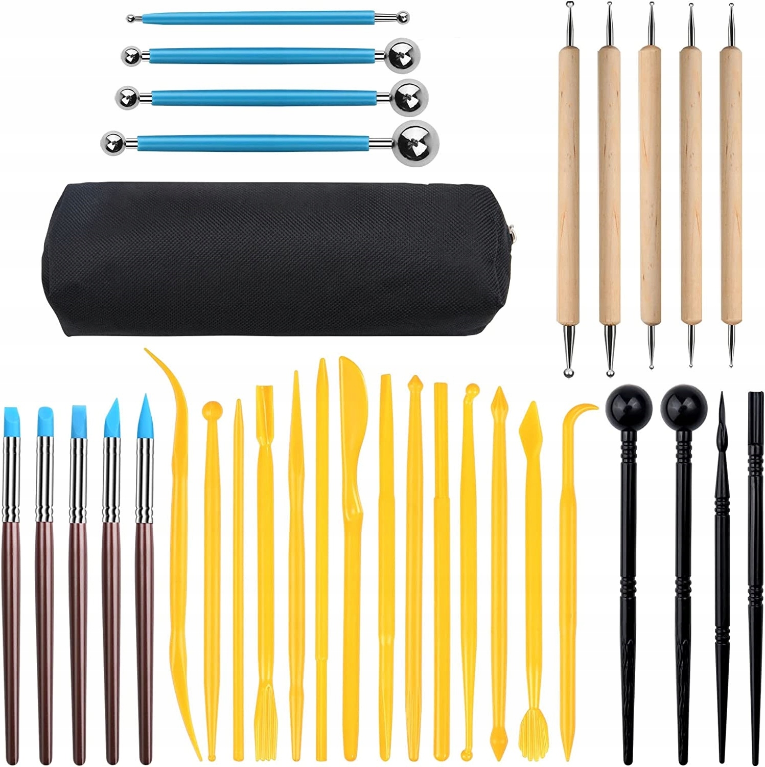 Sada Nástrojů Pro Modelování Hrnčířské Hlíny