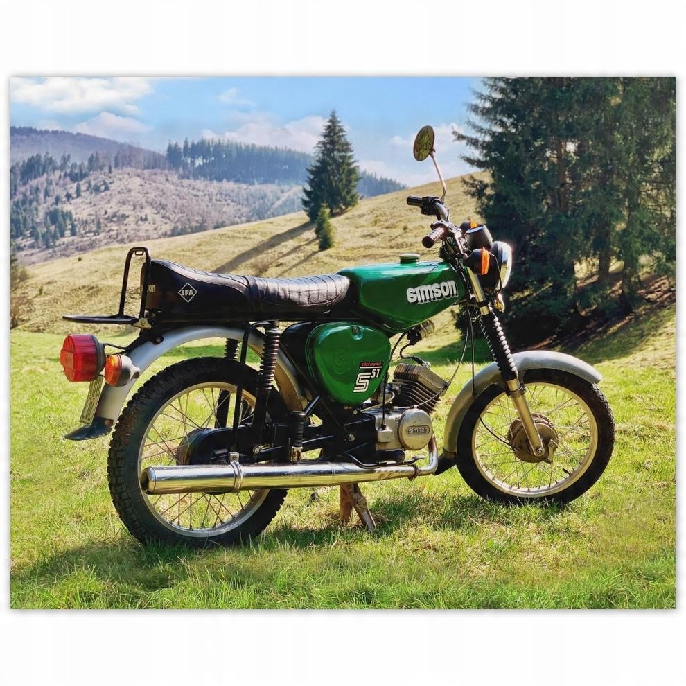 

Plakat 50x40 Simson S51 Electronic