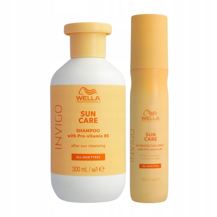 Wella Invigo Sun Care péče o vlasy po opalování, šampon a sprej