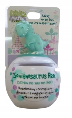 SKARBONKA DINOMATES Z DINOZAURAMI różne wzory