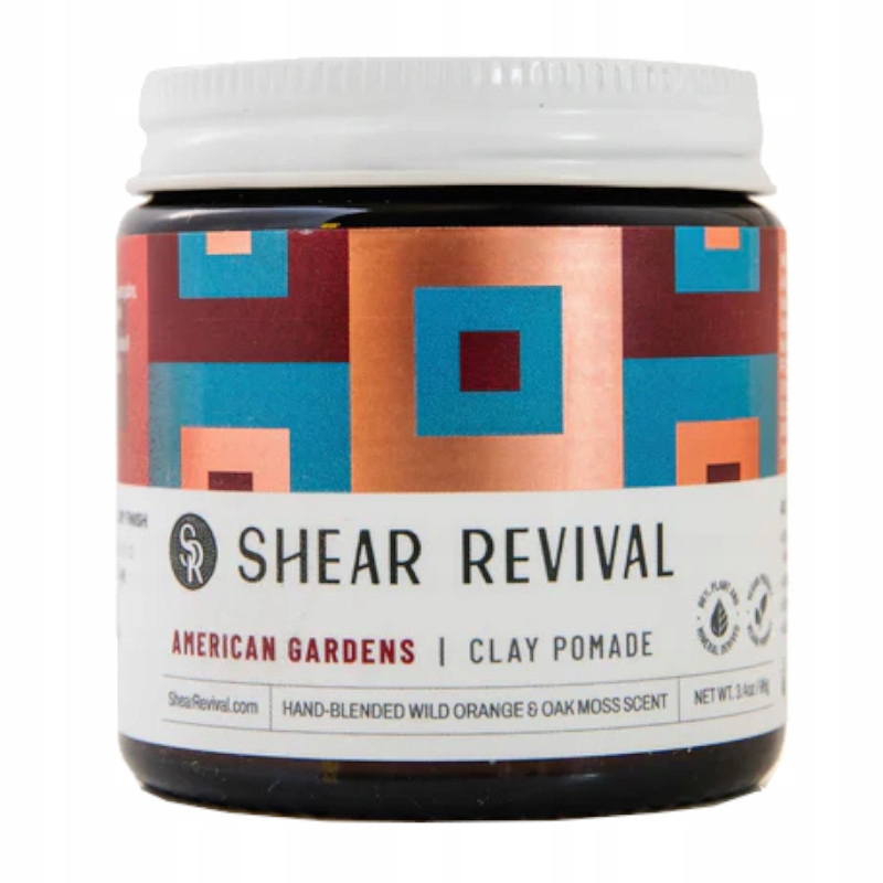 Matná hlína Shear Revival American Gardens Clay Pomade 96 g