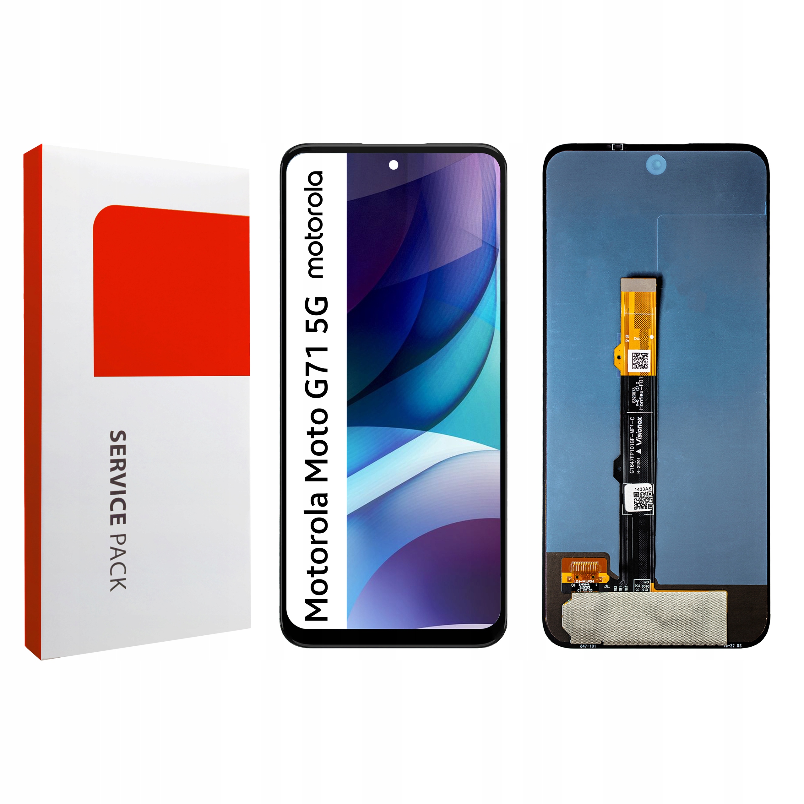 Displej pro Motorola G71 5G Originál Zila LCD Display Panel Rychlý