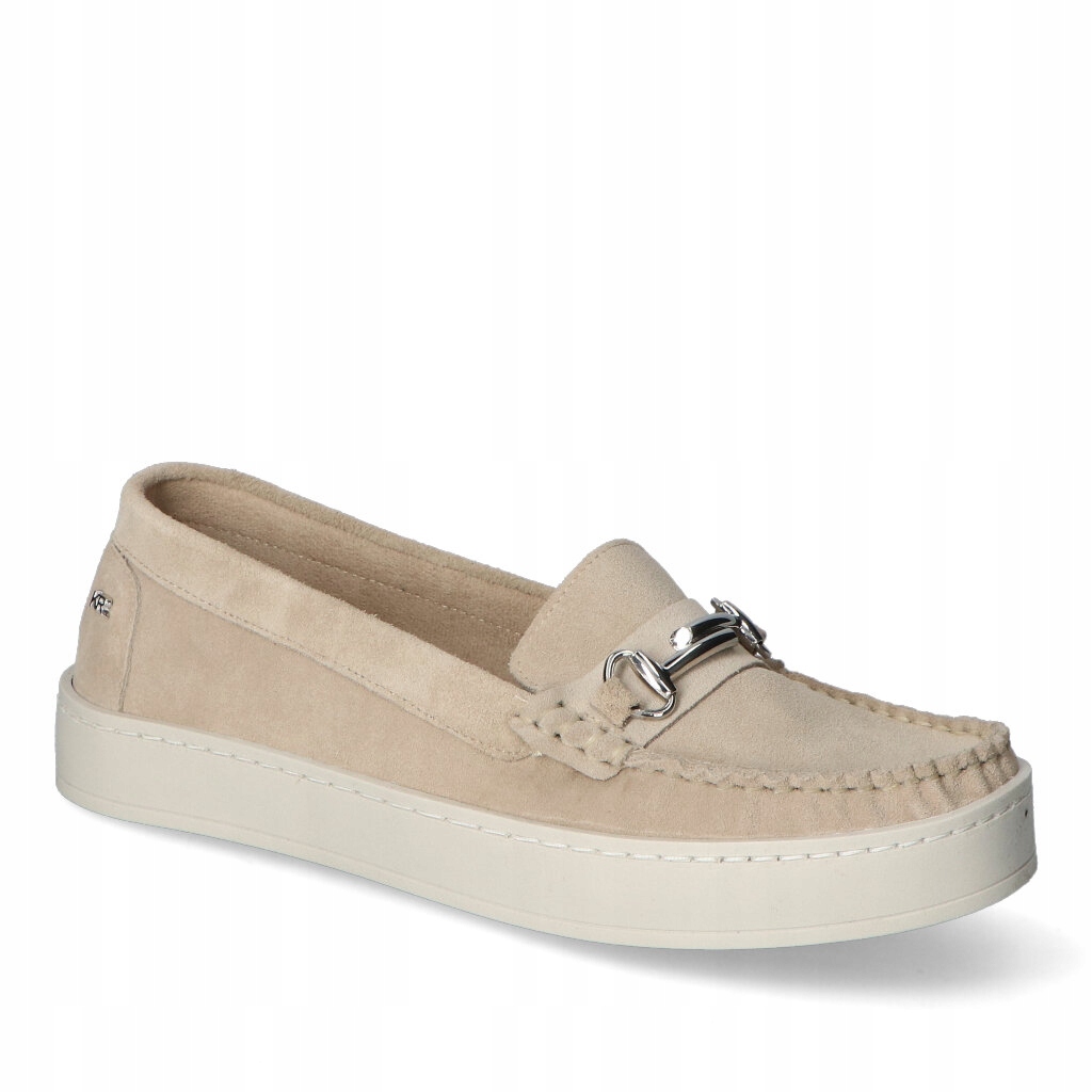 Mokasíny Karino 5630/001-P Capuccino semiš 36