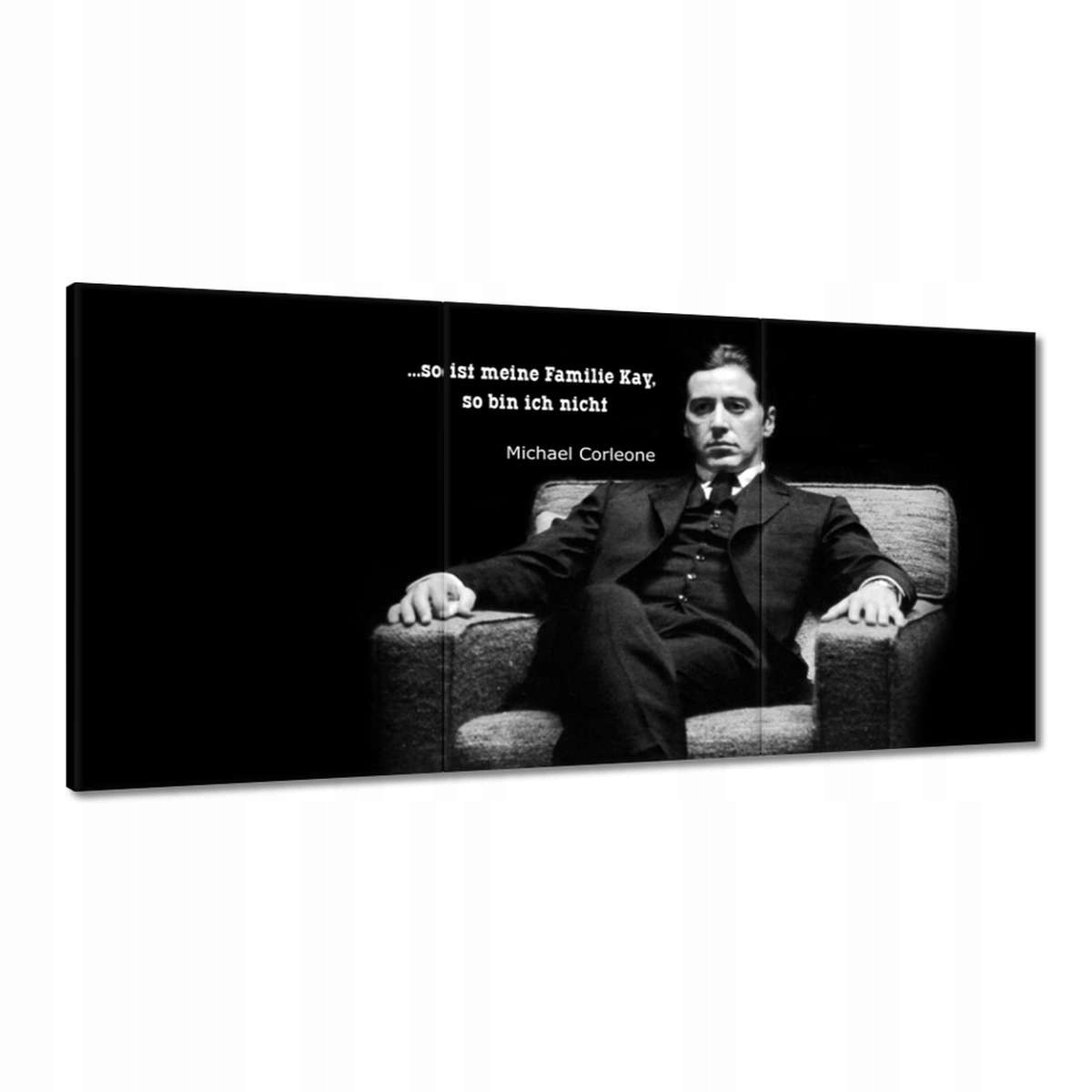 Obrazy 180x90 Citáty z Krstného otca