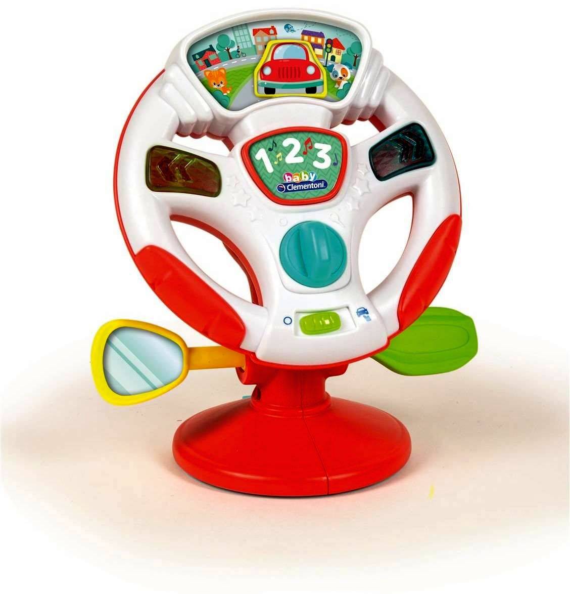 CLEMENTONI INTERAKTYWNA KIEROWNICA NA PRZYSSAWKĘ Marka Clementoni