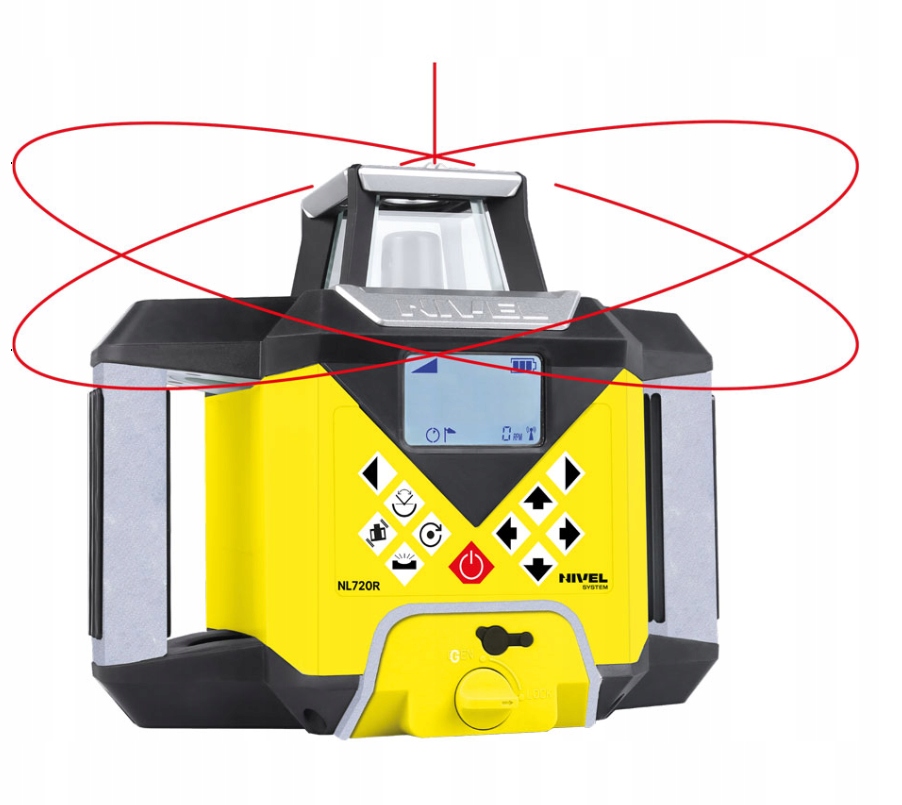 NIVEL SYSTEM NIWELATOR LASEROWY NL720R 700m Marka Nivel System