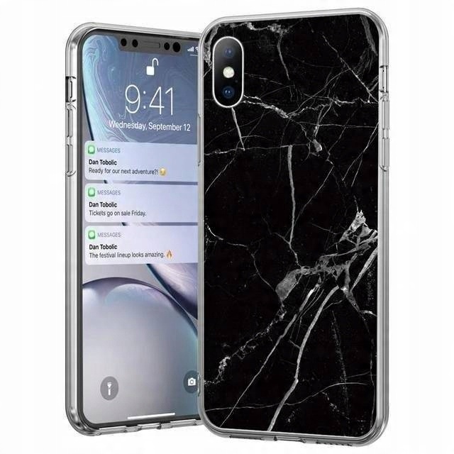 

Etui żelowe do Samsung A41 Czarny
