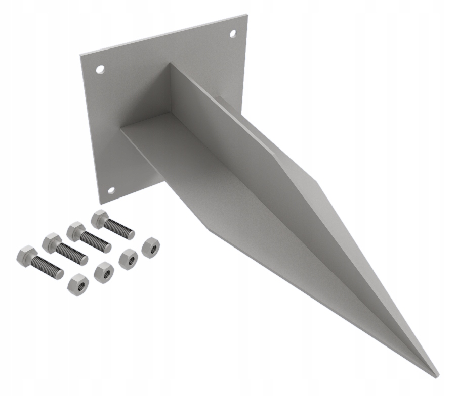 Kotwa podstawa do mocowania kranu ogrodowego z przyłączem bocznym