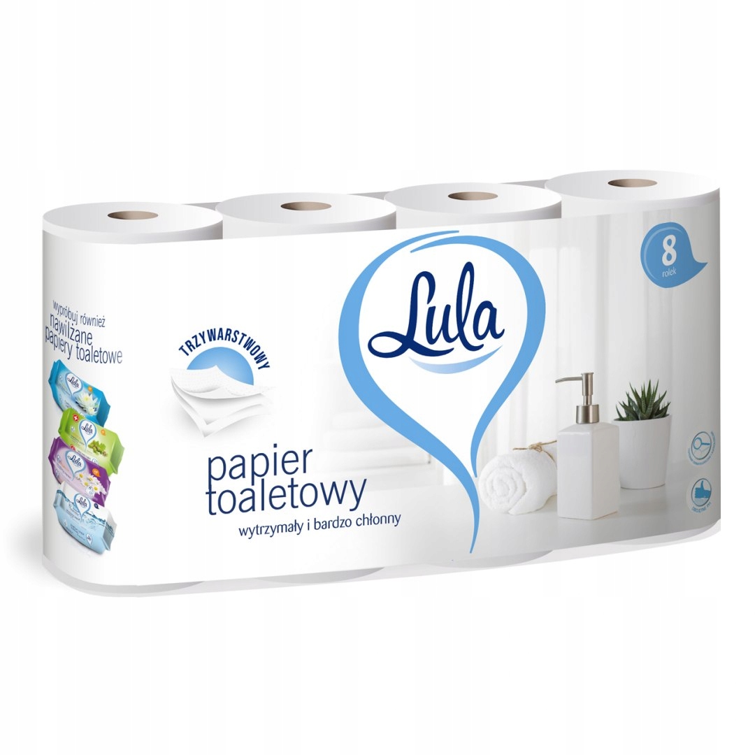 

Lula Papier toaletowy 8 rolek