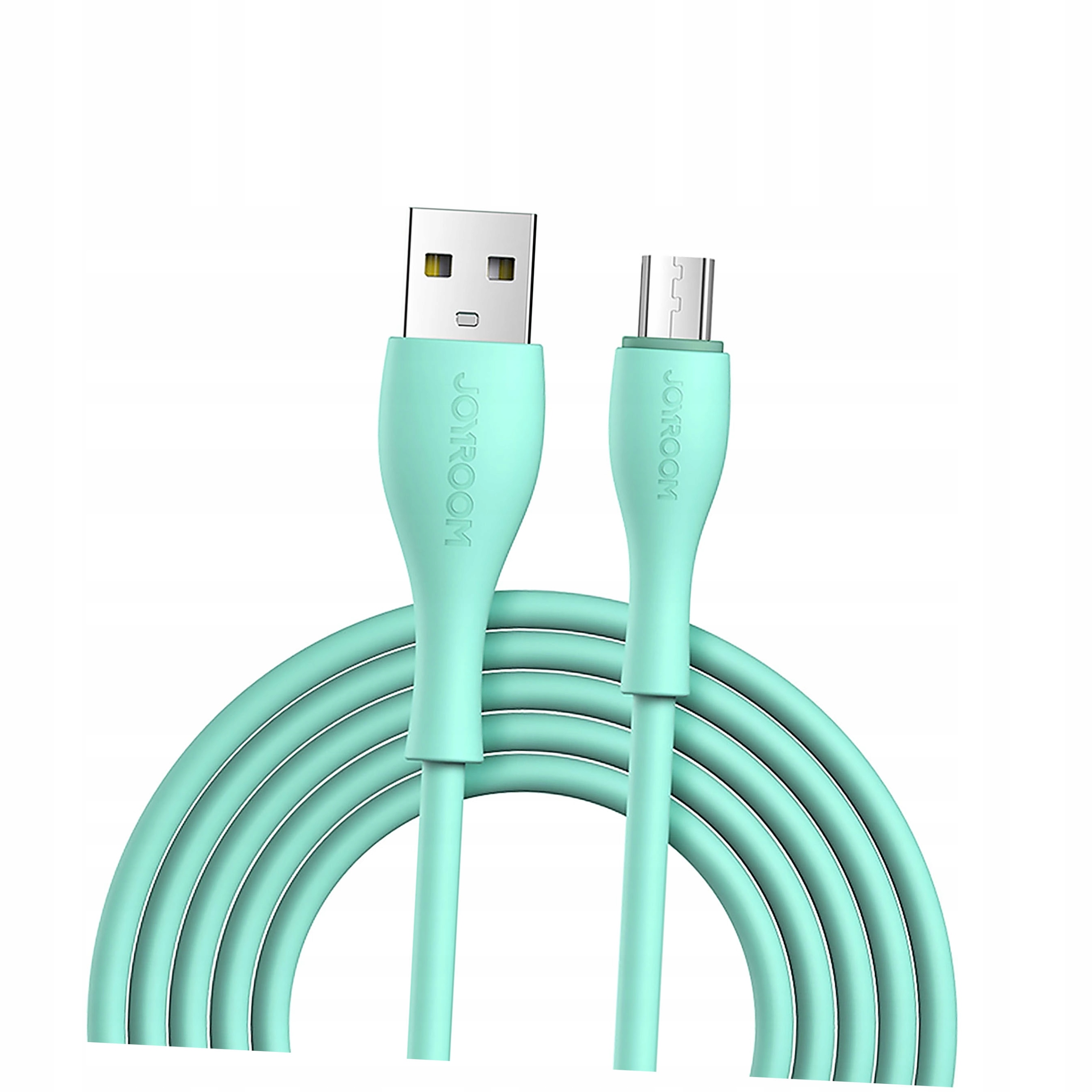 Kabel Joyroom Bowling Data Cable S-2030M8 Usb-a micro Usb 3A 2m zielony