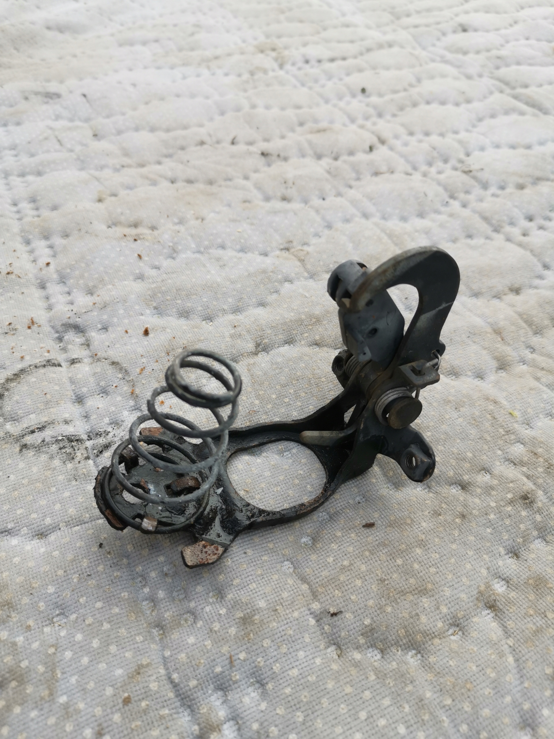 bonnet latch lock handle bracket lever MERCEDES 210 W210 KOMPLET