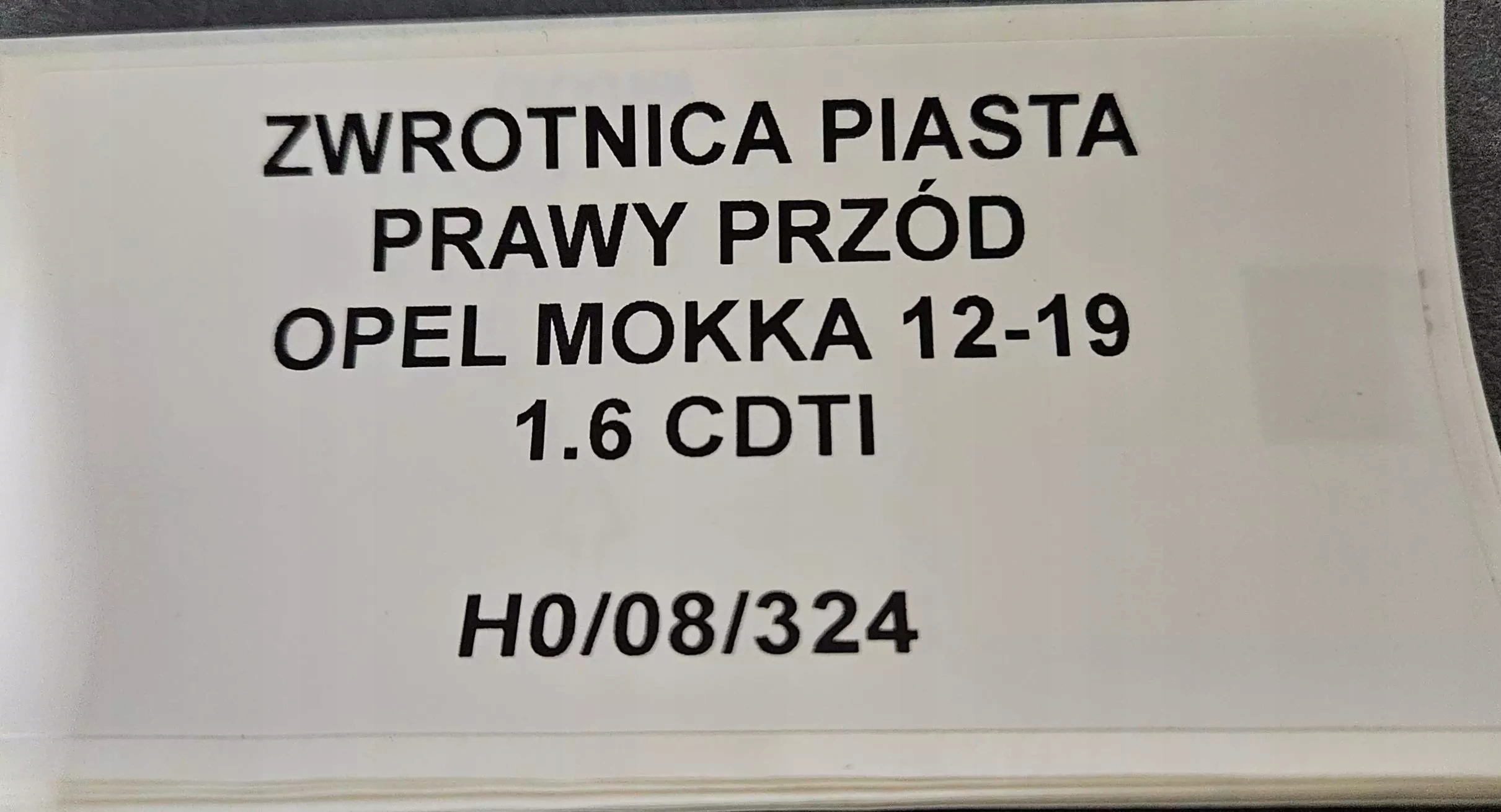 otoč čepu pravý předek OPEL MOKKA 12-19 1.6