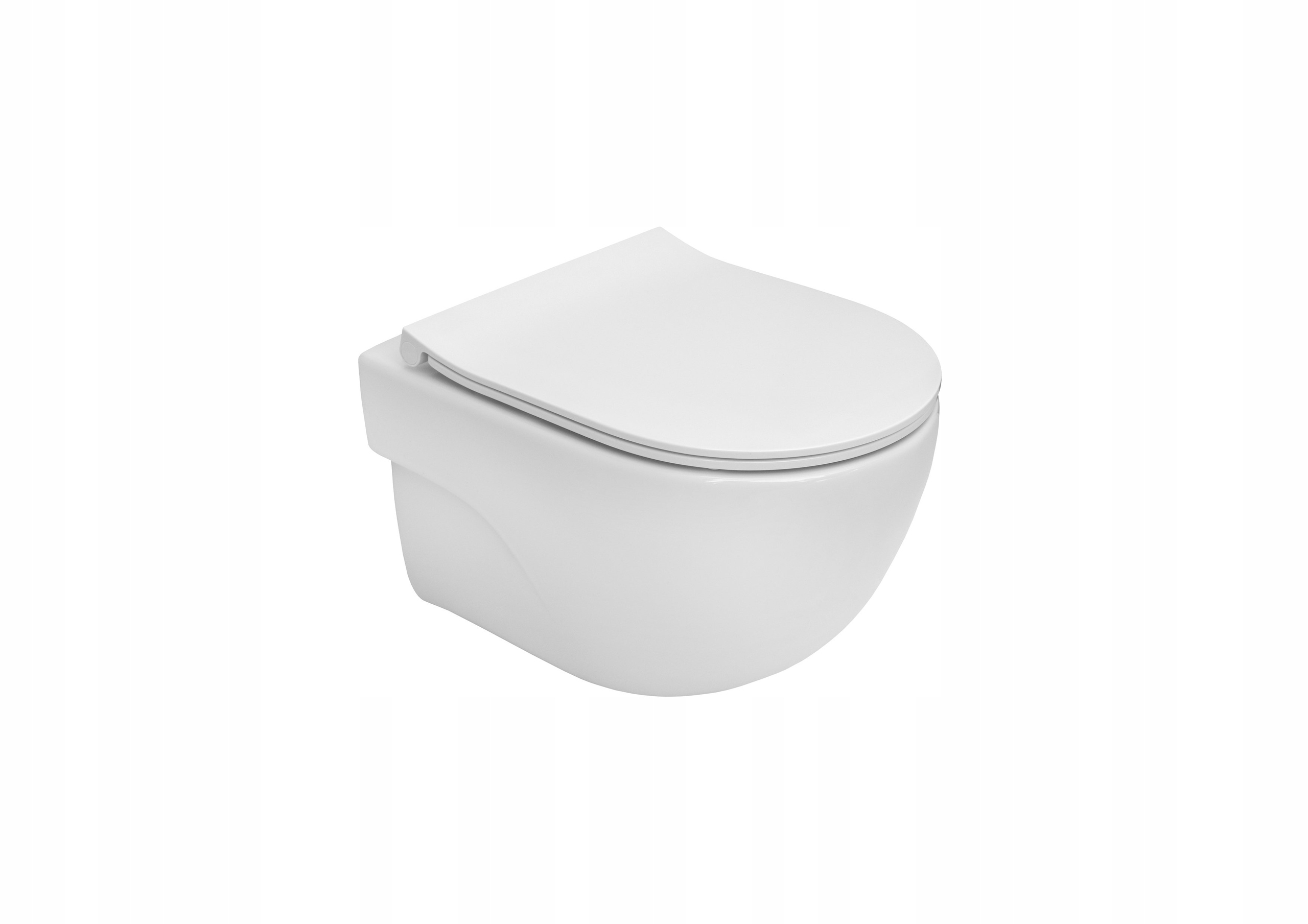 Roca Meridian Miska Wc wisząca Compacto Rimless z deską wolnoopadającą Slim