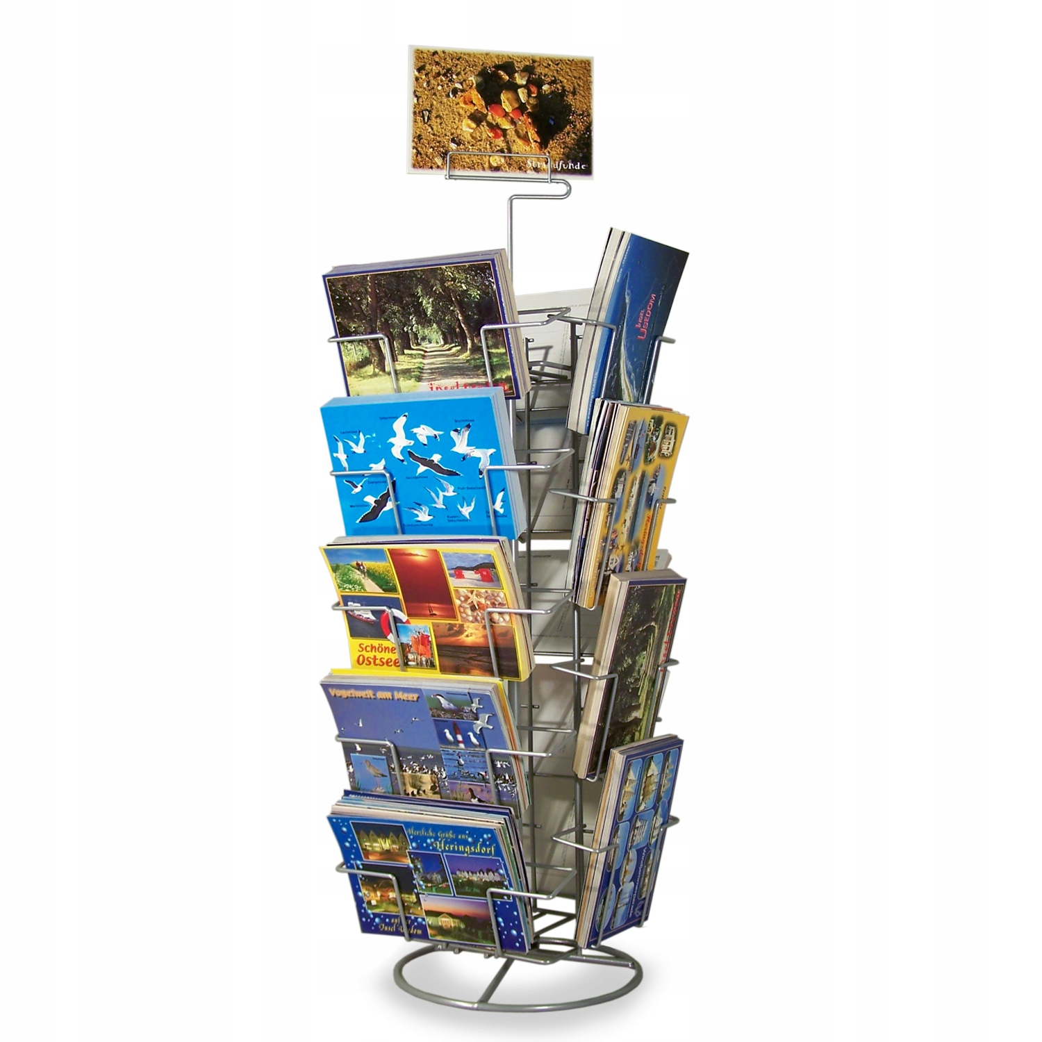 STOJAK OBROTOWY NA POCZTÓWKI WIDOKÓWKI GERSO