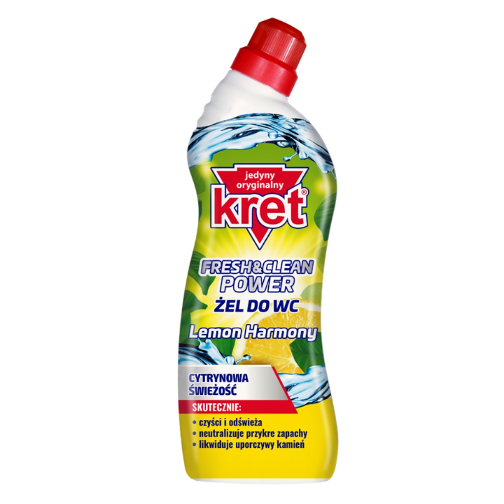 

Kret Żel do Czyszczenia Wc Lemon Harmony 700g