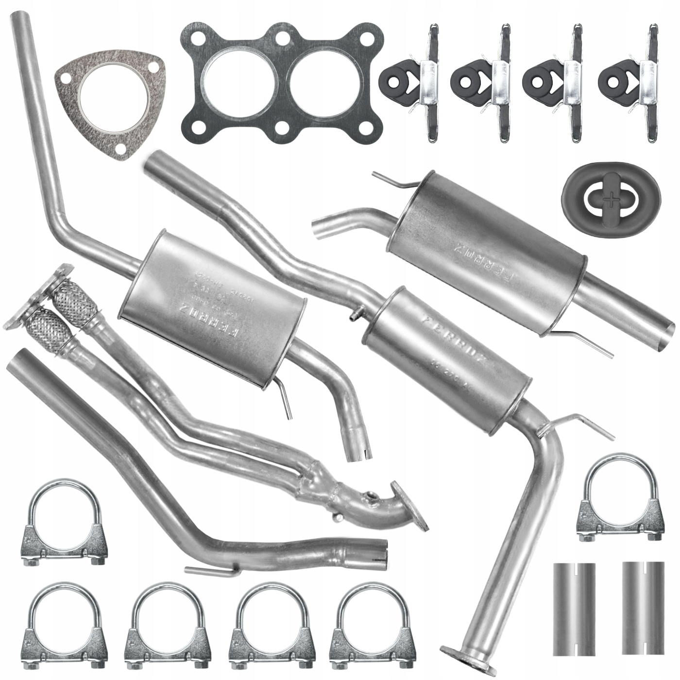 Комплект глушника VW T4 96-03 2.0 2.5 BUS SWB і LWB