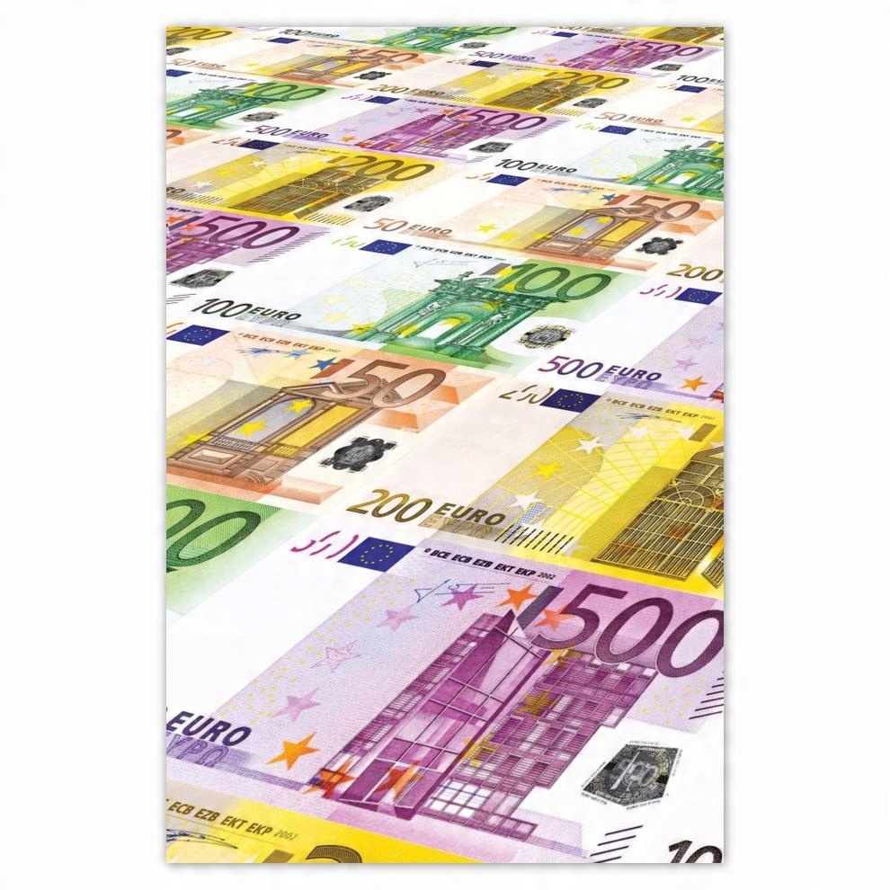

Plakat 40x60 Dużo kasy Pieniądze Euro