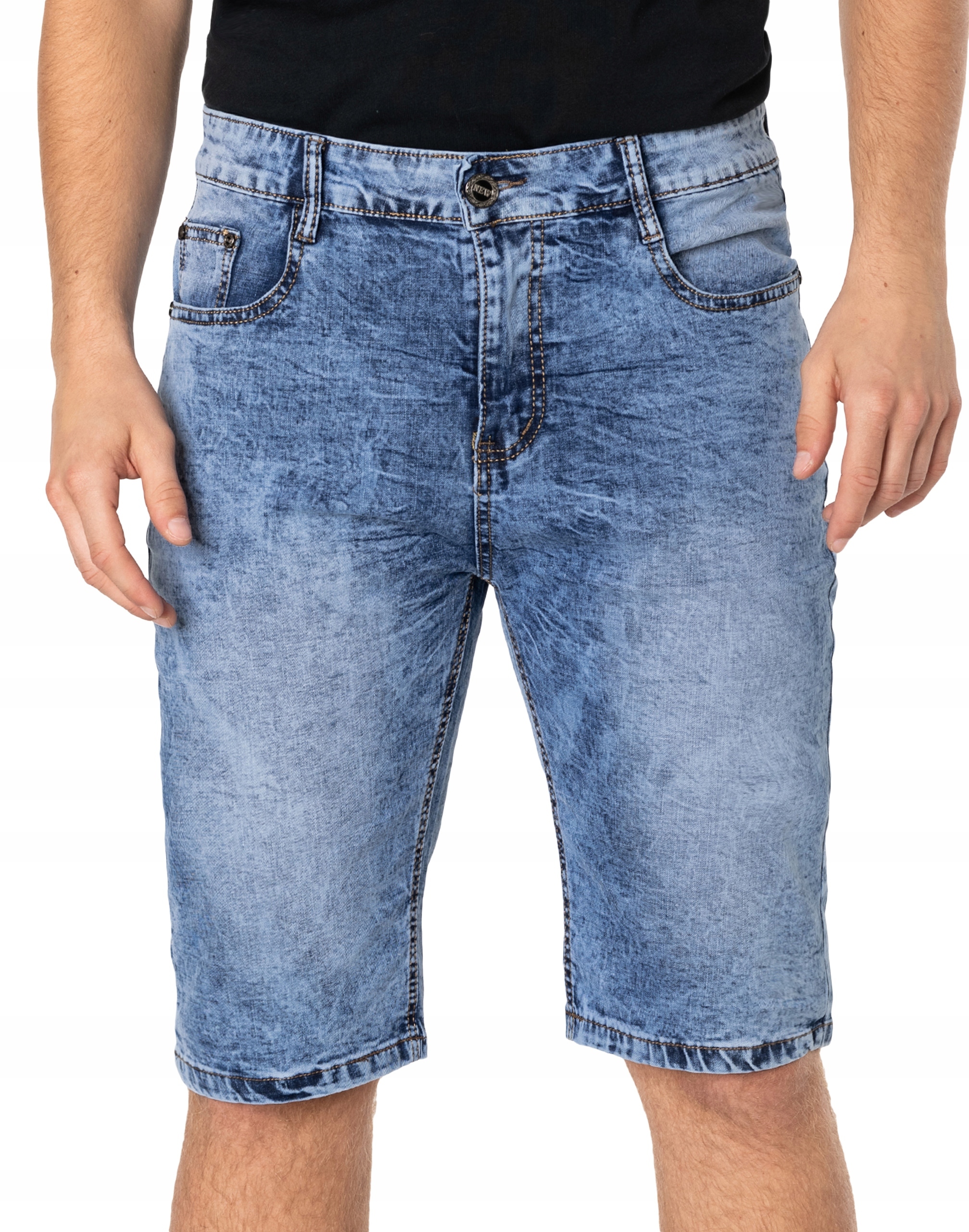 

Krótkie Spodenki Szorty Męskie Jeansy H612 r 33