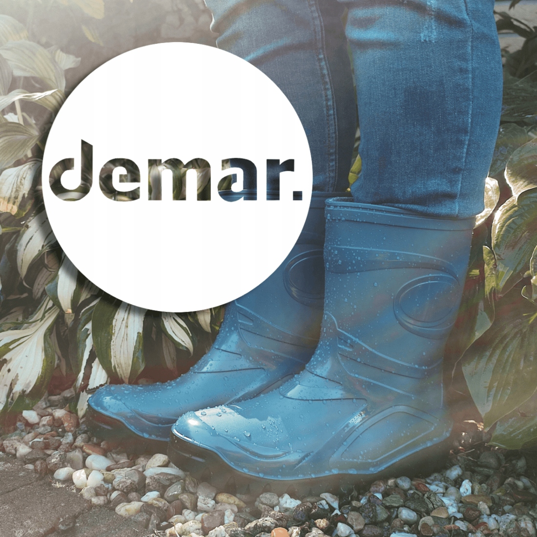 KALOSZE DAMSKIE PVC YOUNG 2 DEMAR/39 Rozmiar 39