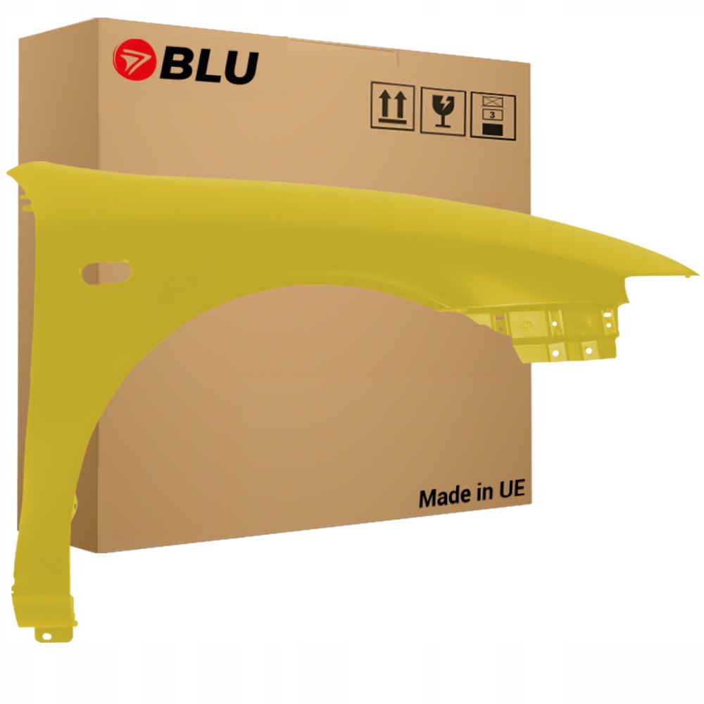 Blu Blatník Seat Toledo II 2 LS1H pravý žlutý 99-04 přední Amarillo